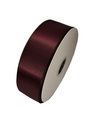 40mm Burgundy Poly Satin Ribbon 90m