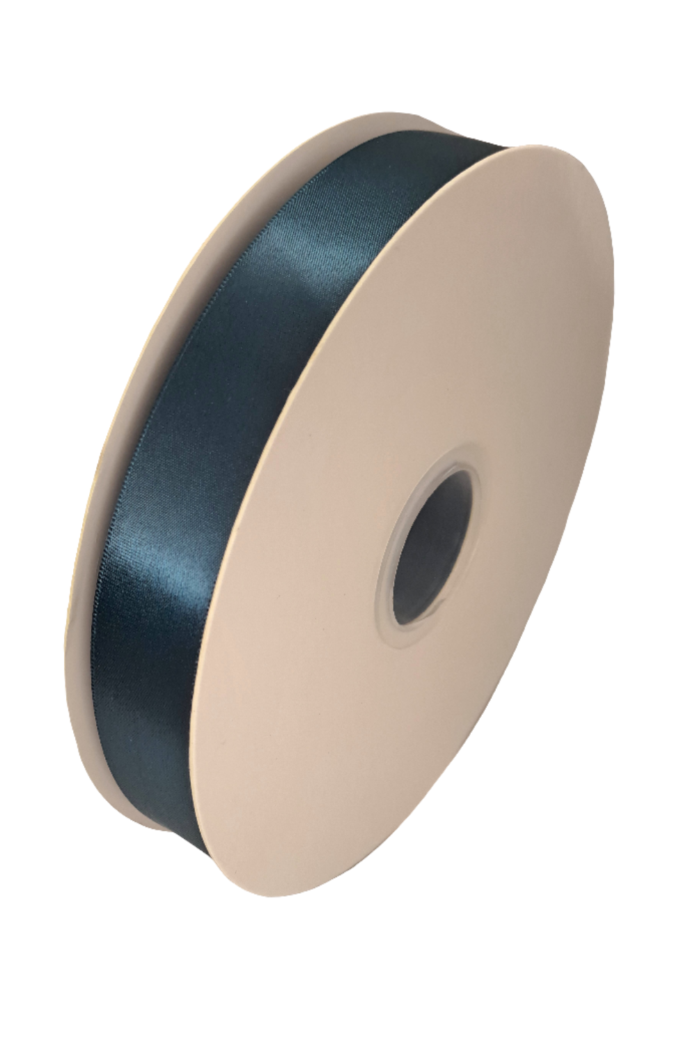 25mm Military Blue Satin Ribbon 90m - LM Collection