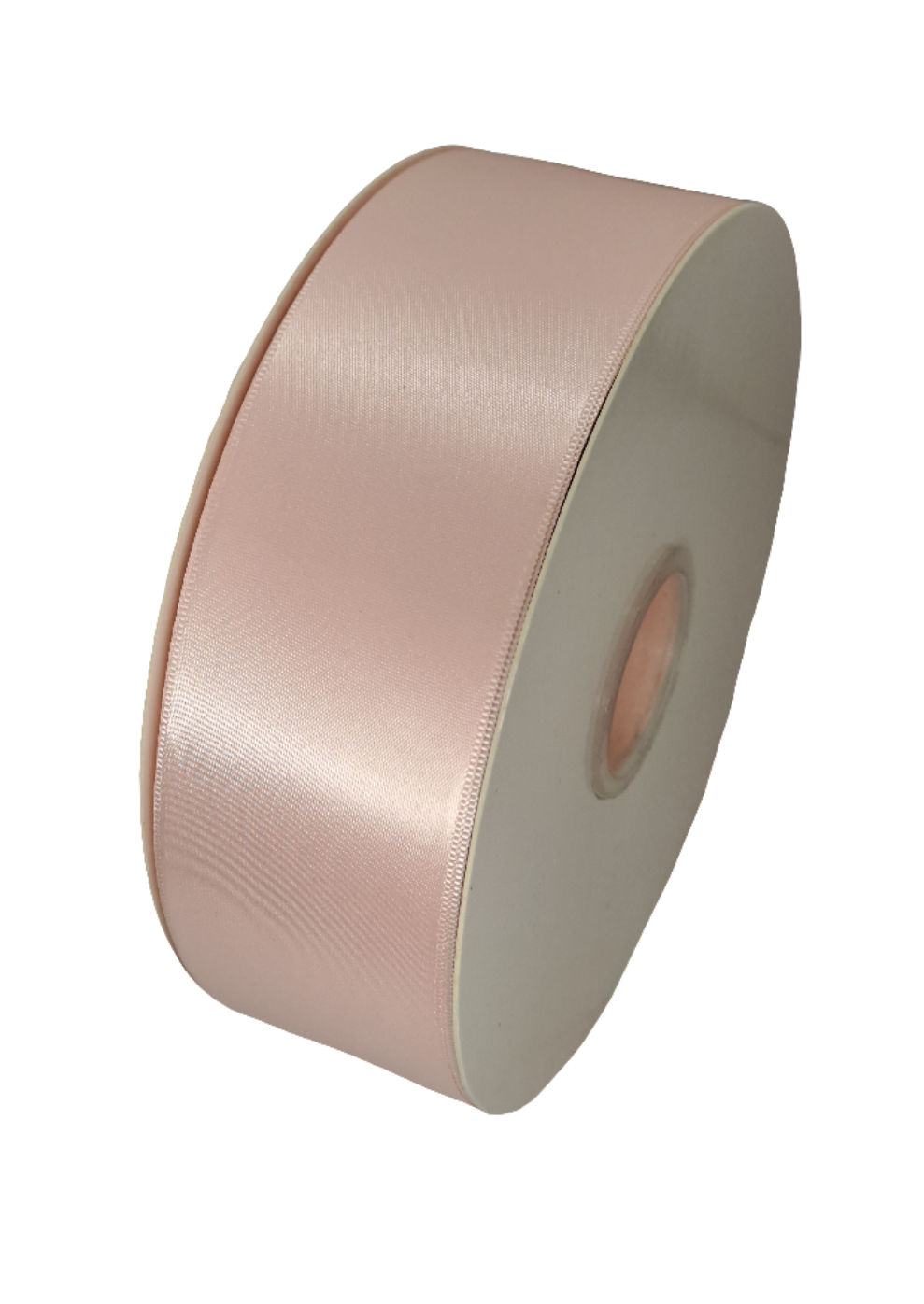 50mm Blush Pink Satin Ribbon 90m - LM Collection