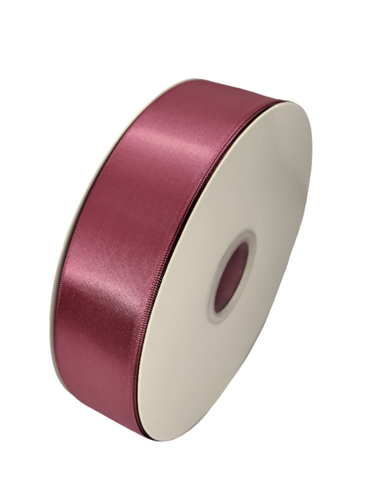 40mm Victoria Rose Pink Satin Ribbon 90m - LM Collection