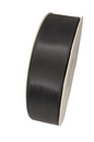 40mm Black Poly Satin Ribbon 90m