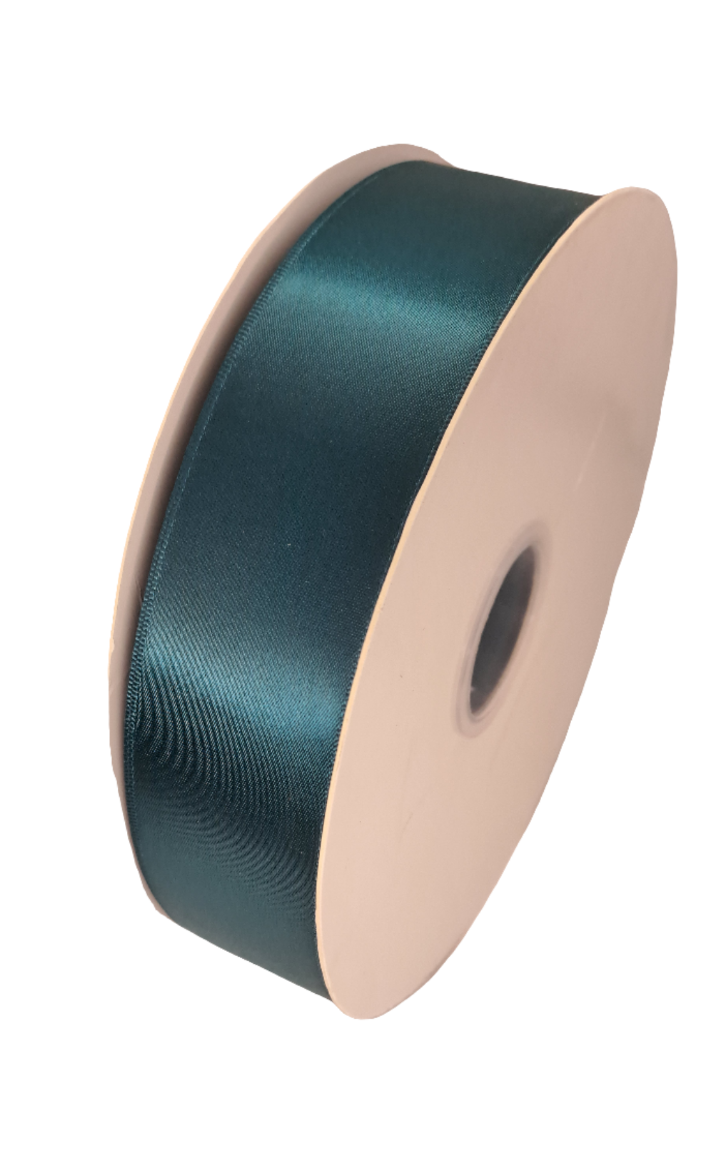 40mm Teal Poly Satin Ribbon 90m