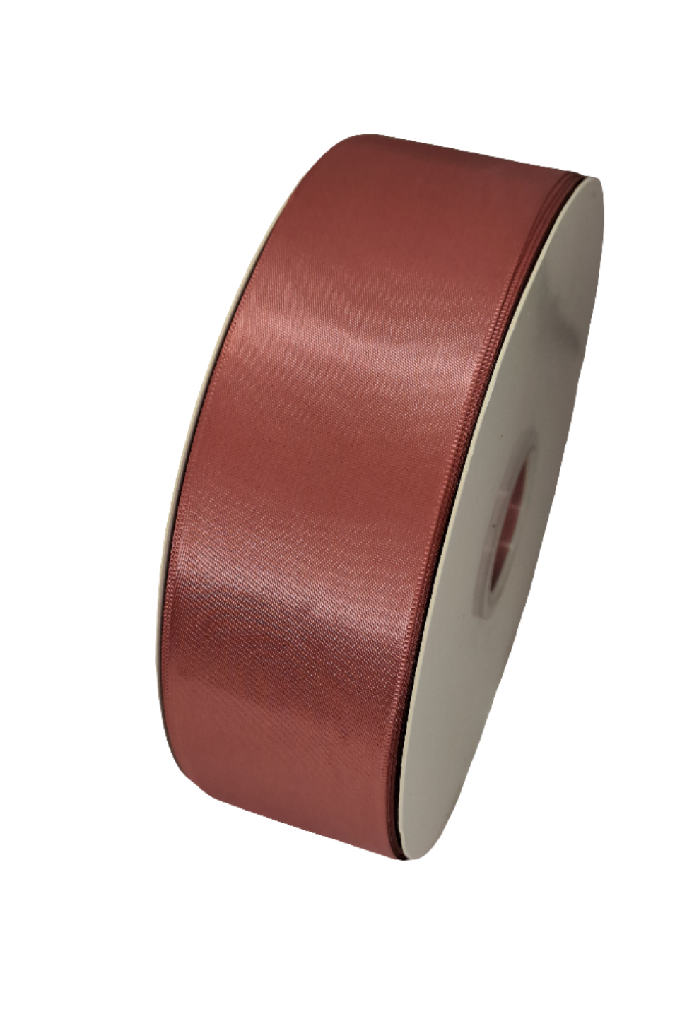 50mm Cinnabar Pink Satin Ribbon 90m - LM Collection