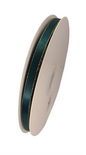 10mm Teal Gold trim Poly Satin Ribbon 90m