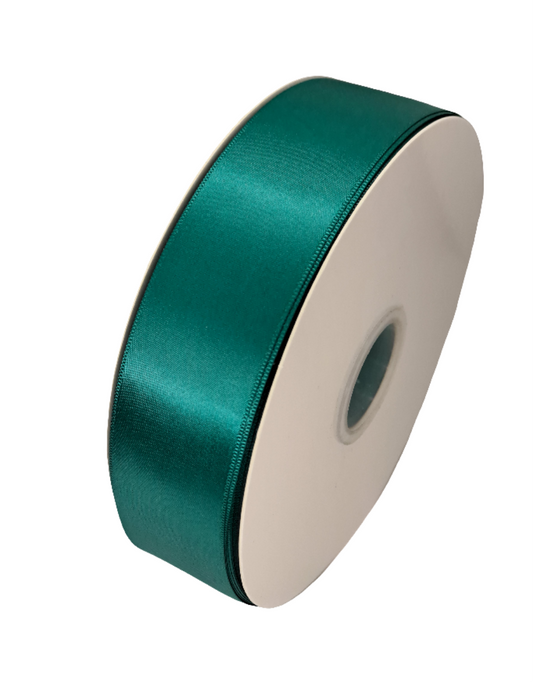 40mm Jade Green Satin Ribbon 90m - LM Collection